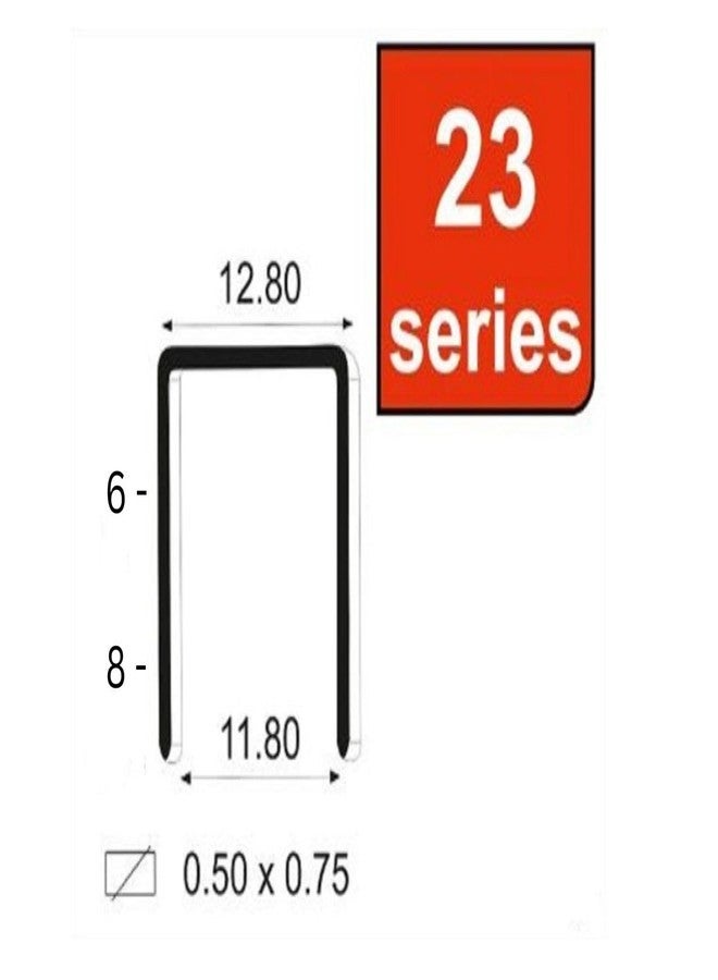 Kaymo ST2308 Staples - 8mm, 23 Series Staples (20,000 pins) for Upholstery and Fabric Attachment - Image 3